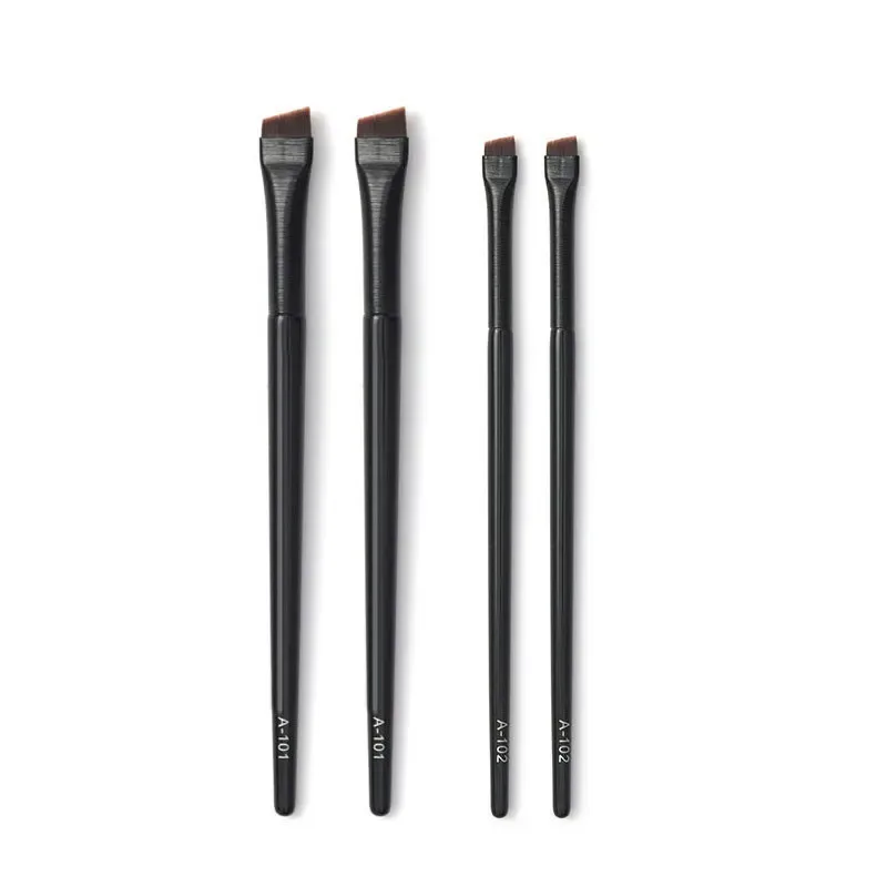 1pc Pelapik Bersudut Super Nipis Berus solek Alis mata Rambut sintetik Berus solek Alis Halus alat kosmetik tajam Profesional