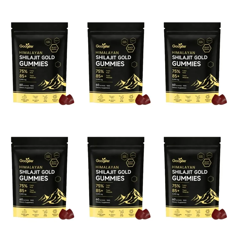 Himalayan Shilajit Gold 60 Gummies Minerals Formula รองรับการเพิ่มพลังงานและความมีชีวิตชีวาของร่างกาย ผลิตภัณฑ์เสริมอาหารจากธรรมชาติ — image 11