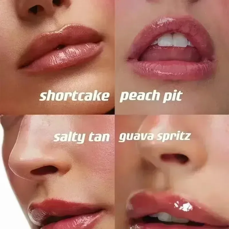 Rhode Skin Spring Lip Gloss Lip Balm Smoothing ลิปสติกเส้น Lasting Nourishing ผู้หญิง Daily Care Moisturizer Blush สาวแต่งหน้า — image 6