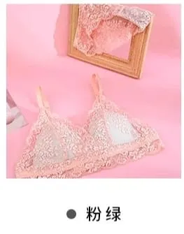 French Summer Bralette – bezdrátová push-up podprsenka pro malý hrudník, ultra tenké trojúhelníkové košíčky a sexy sada spodního prádla a sexy tushy — image 6