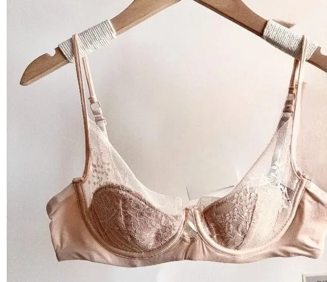 여성 레이스 브래지어 팬티 세트 소프트 언더 와이어 얇은 컵 푸시 업 지원 작은 가슴 32-38 패션 속옷을위한 란제리 정장 — image 14