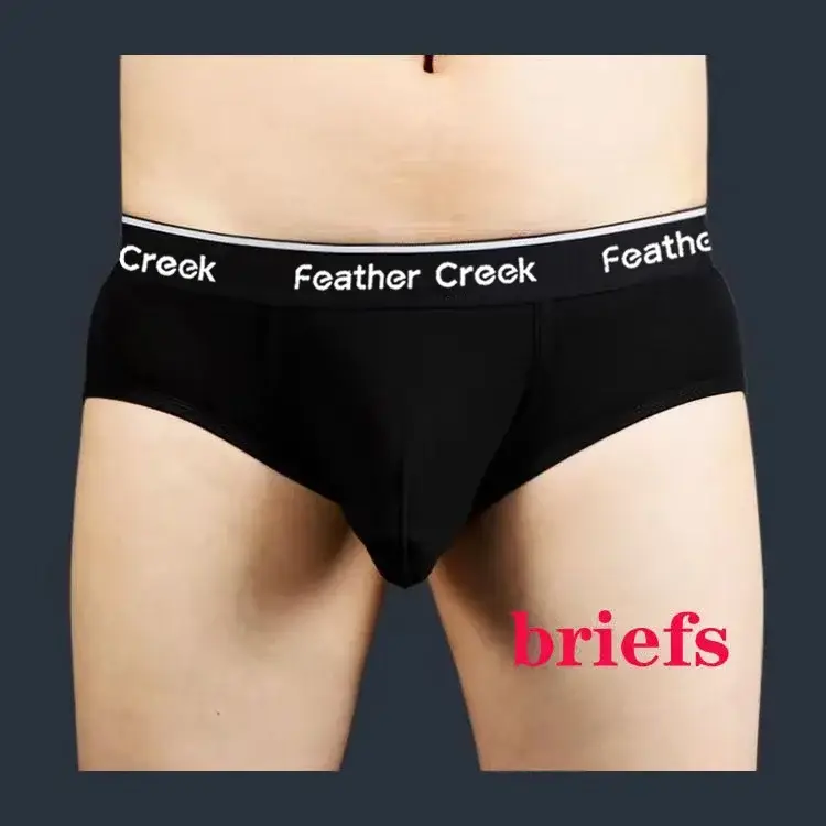 Large Pouch Men's Panties U Convex Front Pocket Flat Foot Triangle Sexy Shorts Fashionable Underwear for Men — image 3