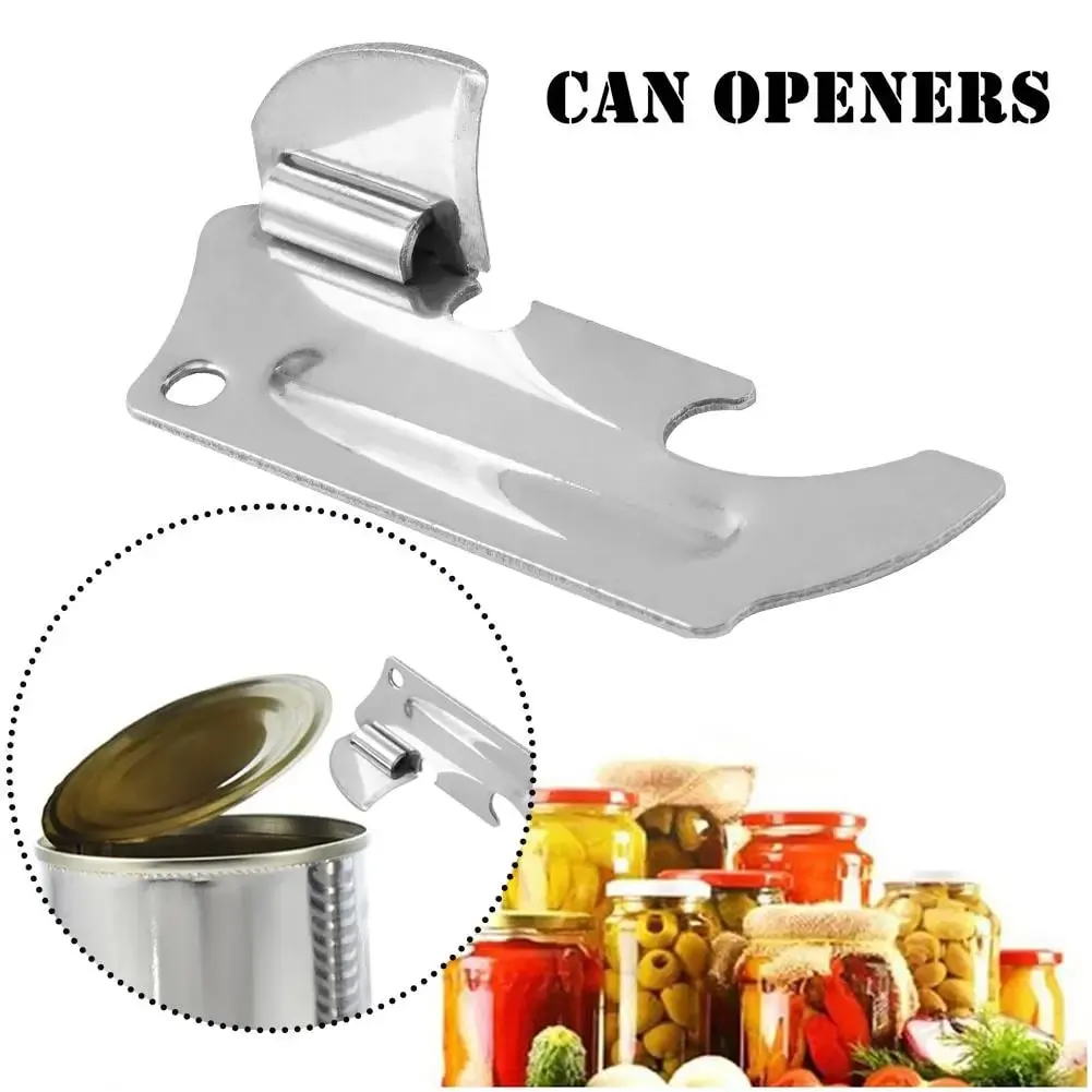 Can Opener Adjustable Steel Non-Slip Manual Jar Bottle Bottle Lid Opener Gadget Home Kitchen Professional Gadgets Tool
