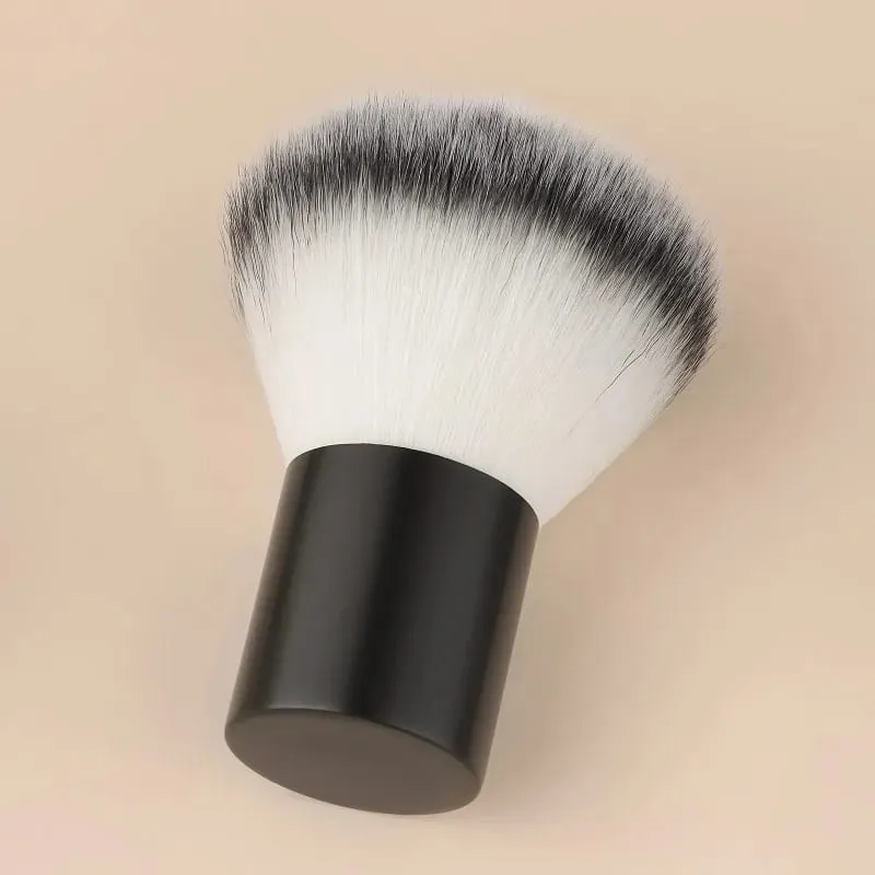 Fluffy Kabuki Brush Brush Makeup for Perfect Foundation Bronzer Highlighter and Blush Εφαρμογή — image 3