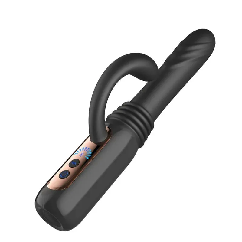 7 Machine sexuelle télescopique, gode vibrateur, 30MM, étirement automatique, Rechargeable avec ventouse, jouets sexuels pour adultes pour femmes — image 8