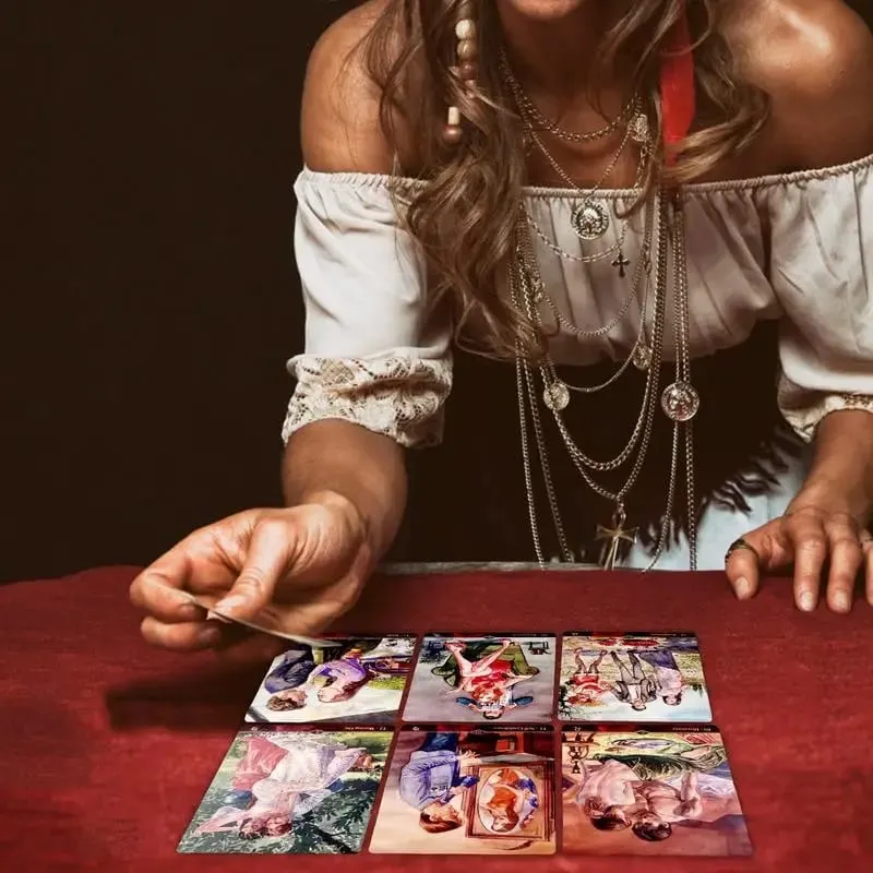Nieuwe Tarot Kaarten Orakels Dek Mysterieuze Waarzeggerij Seksuele Magie Tarot Dek House Party Kaarten Bordspel Tarots — image 3