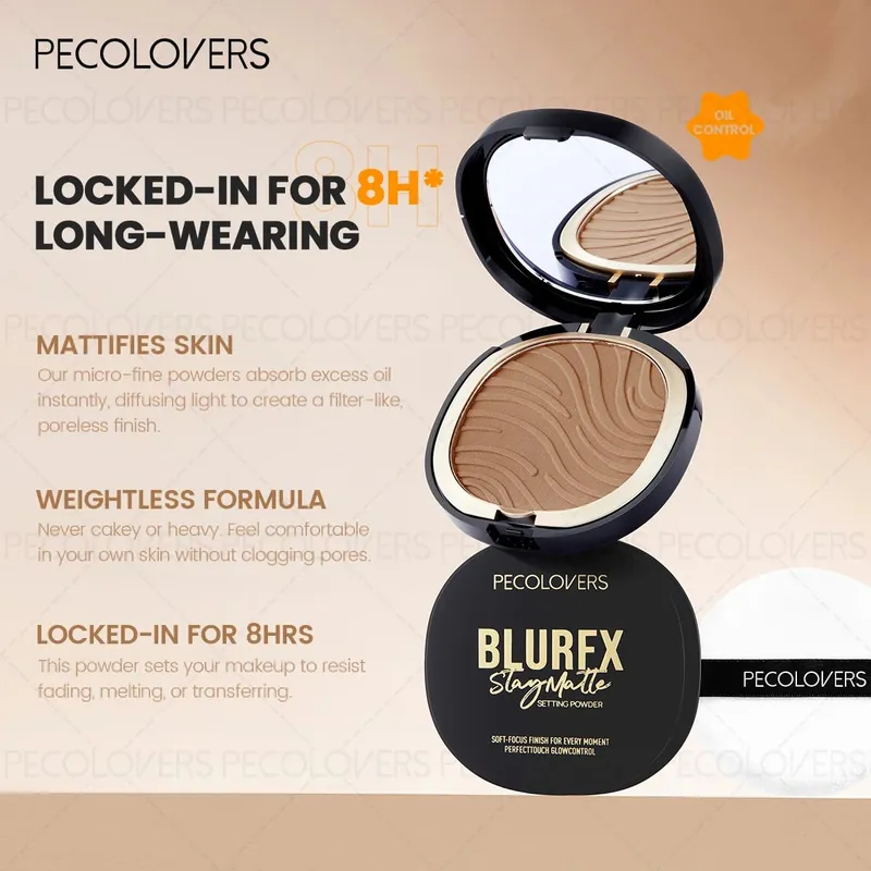 6PCS Face Makeup Kit 1 Foundation +1 Pressed Powder+1 Contour Set - Long-Lasting End Resistant to Makeup Fading — image 7