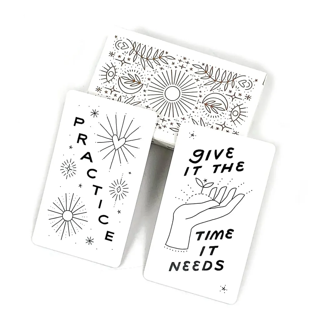 Nouveau Oracle Deck 53 cartes Oracle pour inspirer la croissance et la connectivité de la sagesse intérieure, parfaites pour la divination et les cadeaux — image 1