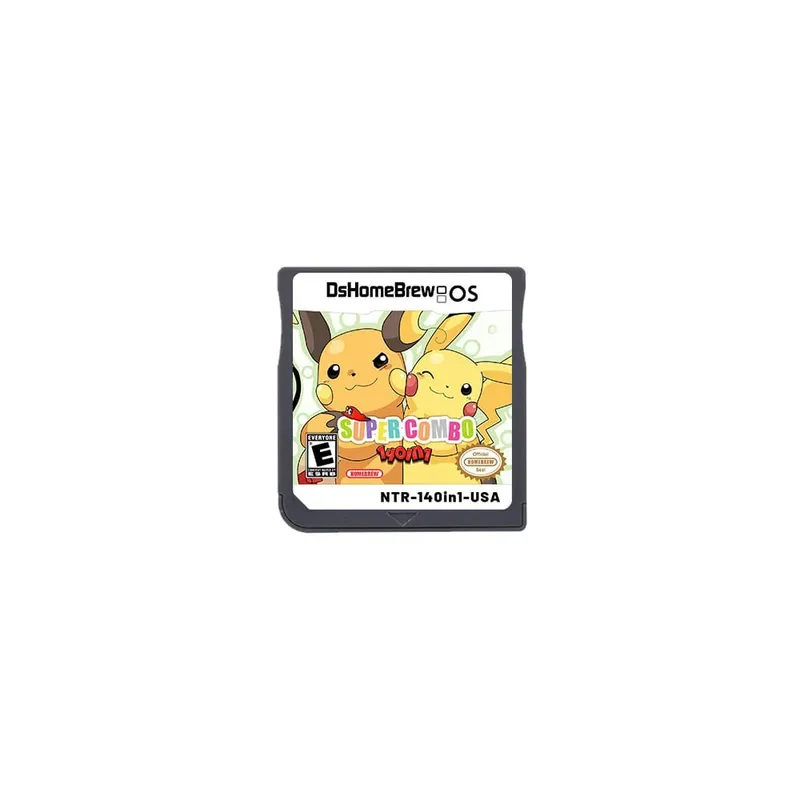 Anime Pokemon-serie NDS Game Cartridge Videogameconsole Moemon Zilver Geel KAIZO MoonBlack2 Hobbycollectie Geschenken Speelgoed — image 17