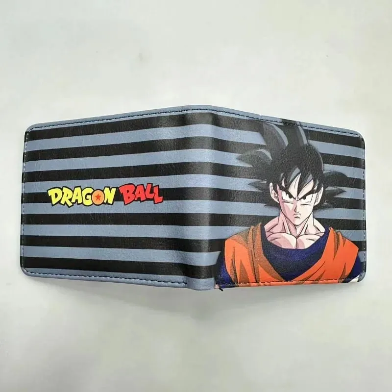 Anime Dragon Ball Peripherie Pu Brieftasche Einfache Mode Multifunktions Klapp Münze Brieftasche Junge Exquisite Urlaub Geschenk — image 3