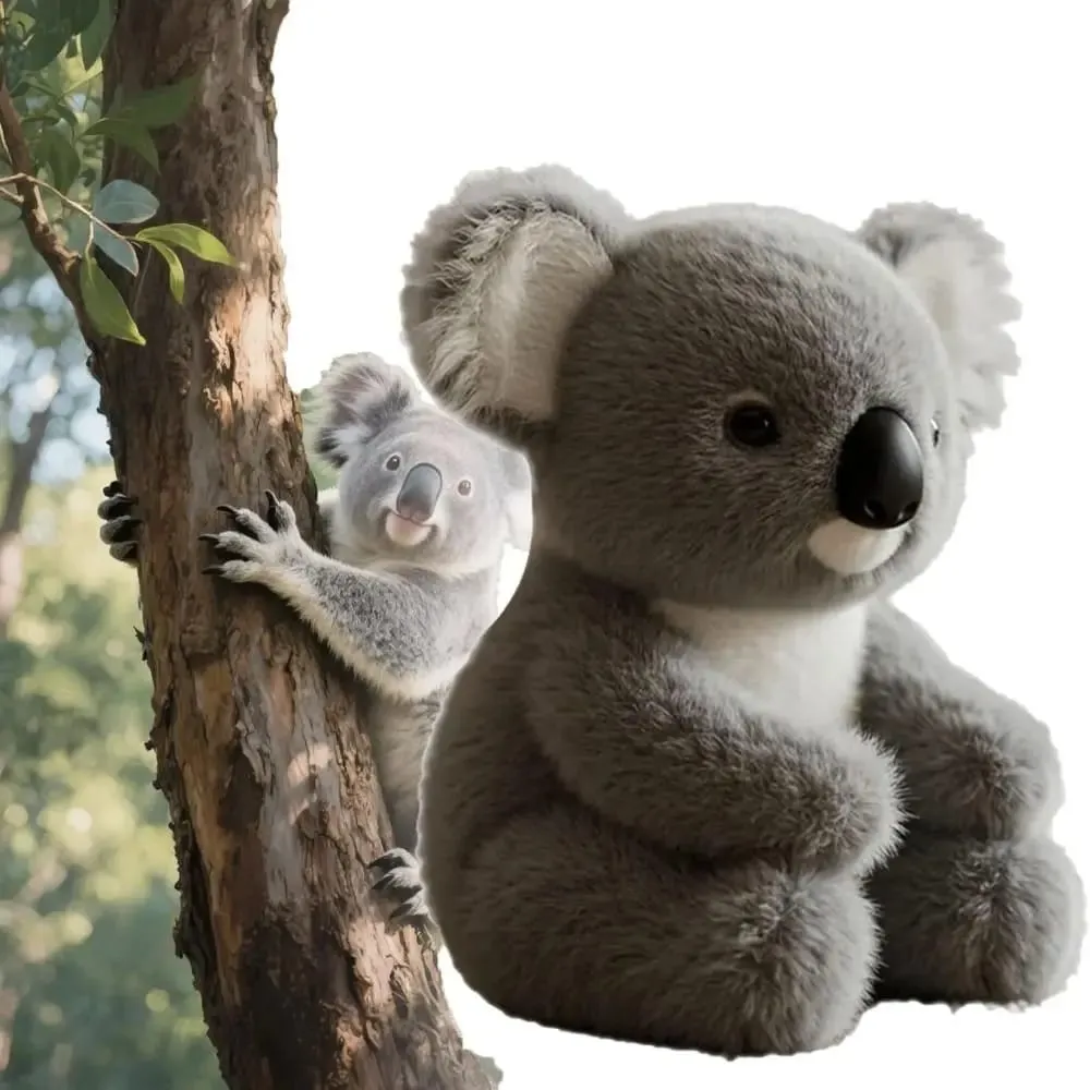Jouet en peluche Koaly doux, mignon, imite le mouvement naturel, animaux en peluche, soutien émotionnel, jouets en peluche pour le soutien émotionnel — image 4