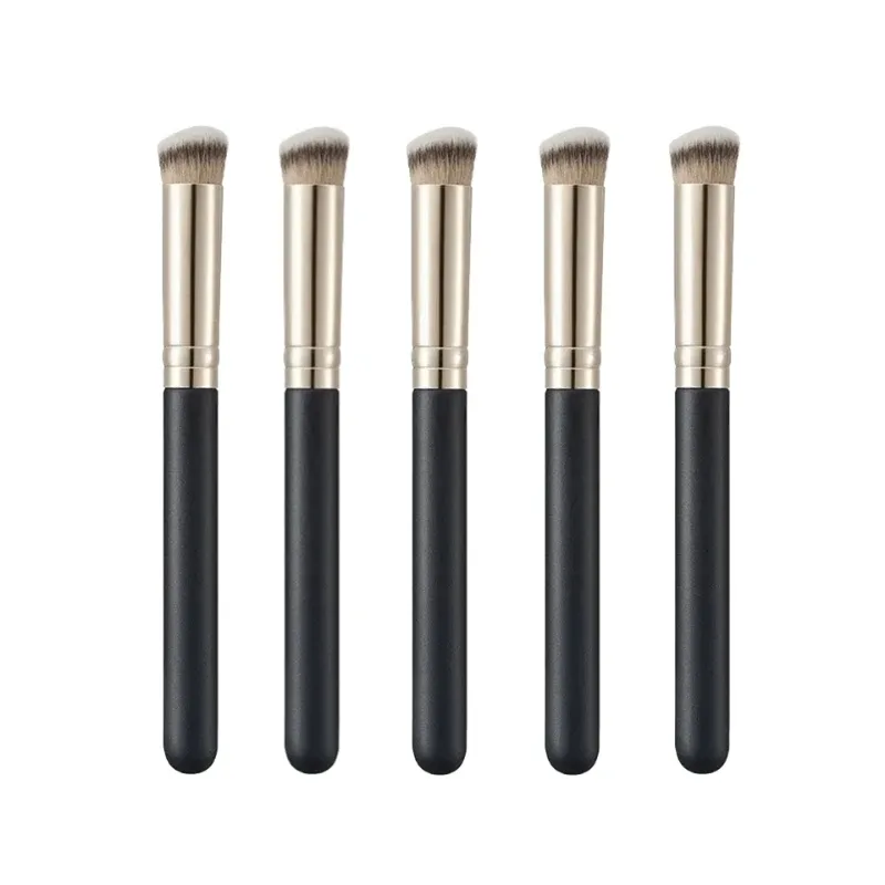 1/2/5/10pcs Foundation Concealer Brush Premium Contour Blusher Borstels Vloeibare Concealer Foundation BB Cream gezicht Make-up Borstel — image 9