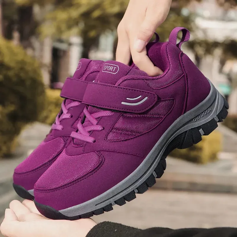 Męskie modne buty do biegania z zapięciem na rzep Wygodne, oddychające, odporne na zużycie, amortyzujące tenisówki z amortyzacją — image 5
