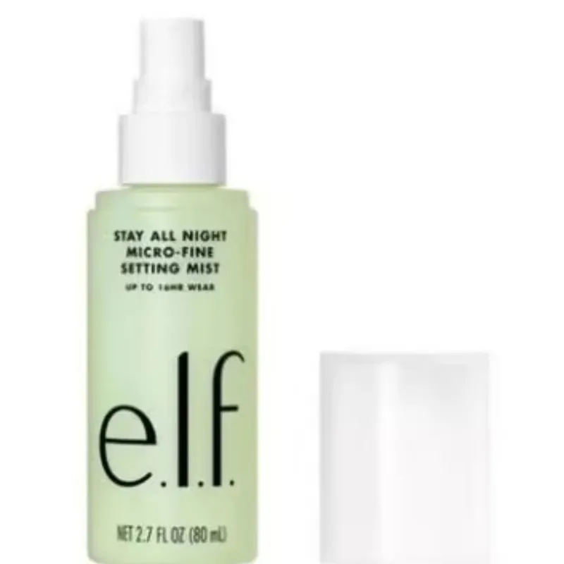 ELF Makeup Mist And Set Spray Aloe Vera Green Tea Long Wear Matte Finish Poreless Putty Primer Silky Smooth Minimize Pores Gift — image 9