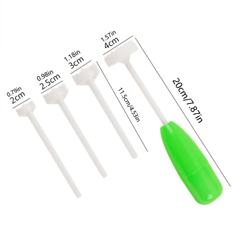 Veggie proptrækker Udskærer Sæt Vege Bor Grave Device Corer Grøntsagsspiralskærer Spiralizer Køkken Gadget