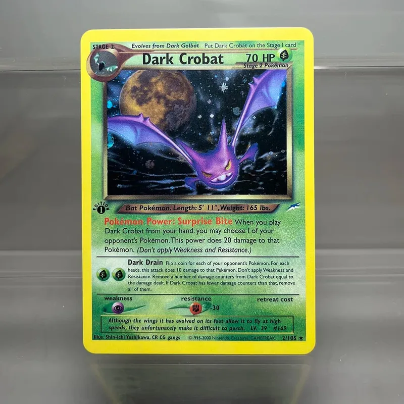 PKM 單卡第一版 1996 年雷丘噴火龍 PTCG 箔卡遊戲收藏 PKM 代理卡 — image 20