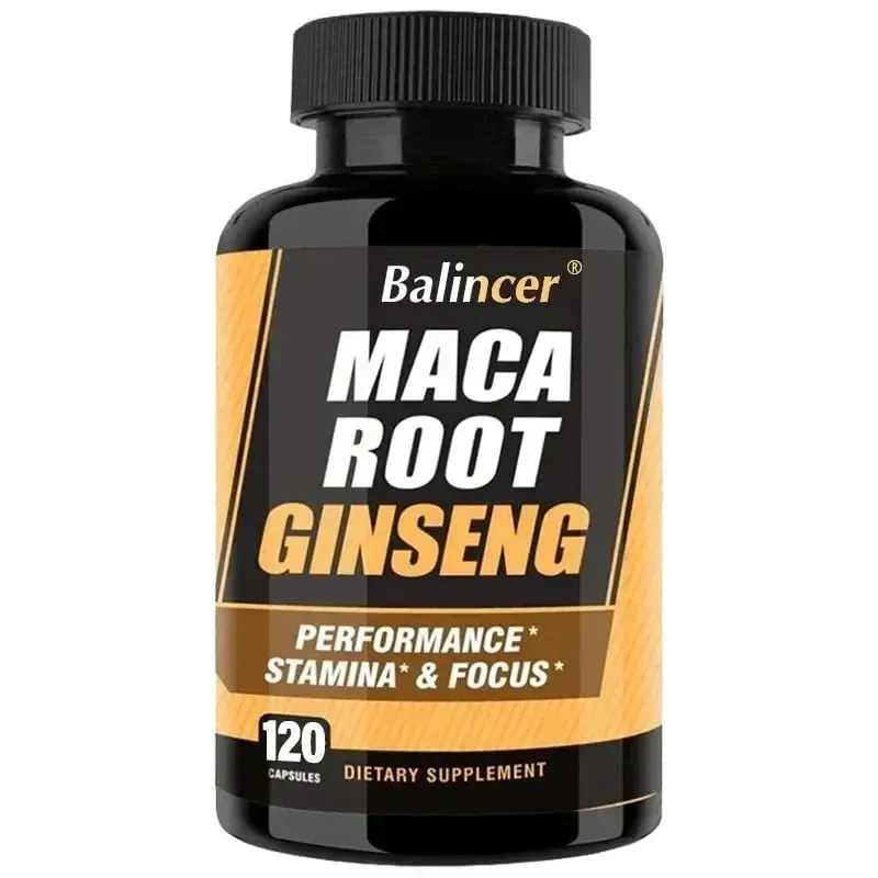 Capsule di radice di maca con ginseng - Promuovono energia, umore, resistenza e prestazioni, supportano la salute mentale per uomini e donne — image 9