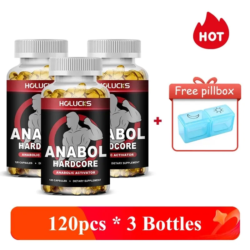 Anabol Hardcore-Ergänzungsmittel steigert die Trainingsenergie, das Muskelwachstum und die Proteinsynthese und bringt die männlichen Hormone ins Gleichgewicht — image 9