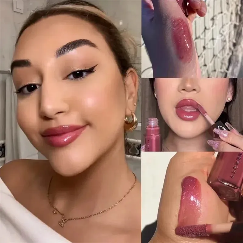 Fenty Beauty Transparent Lip Gloss Multicolor Moisten Shine Glitter Lip Plumper Makeup Beginner Liquid Lipstick Makeup Cosmetics — image 11