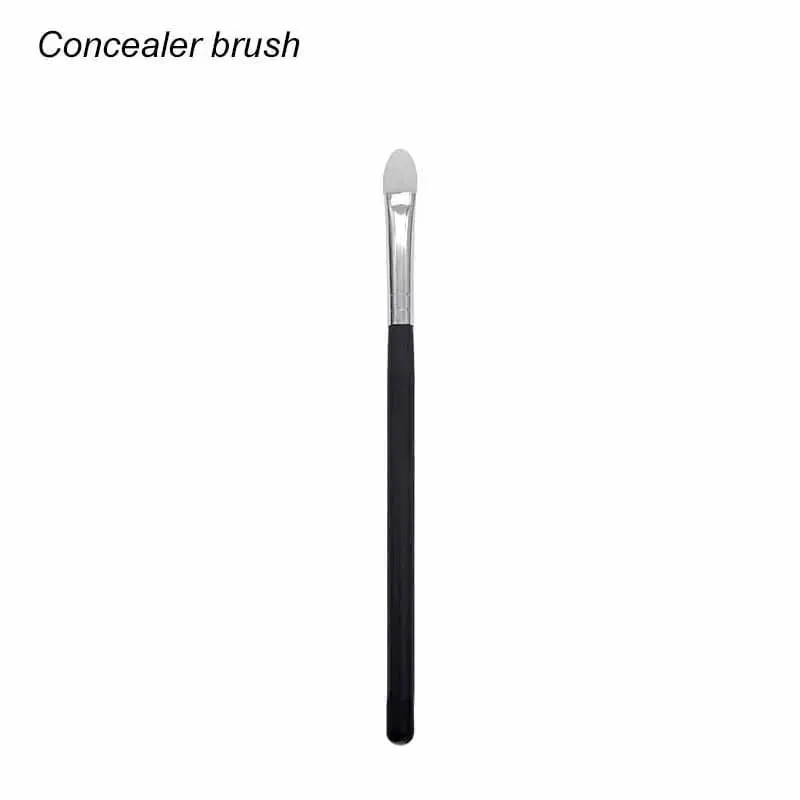 Brochas maquillaje silicone sombra lábio aplicador pincéis de maquiagem delineador lábio escova profissional sombra de olho ferramentas cosméticas