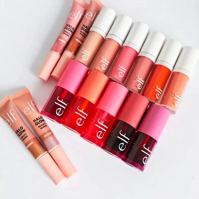 Elf Acqua sensibile e texture leggera Fard liquido Idratante Pre trucco Glimmer Crema Fard Putty Blush Prodotti — image 2