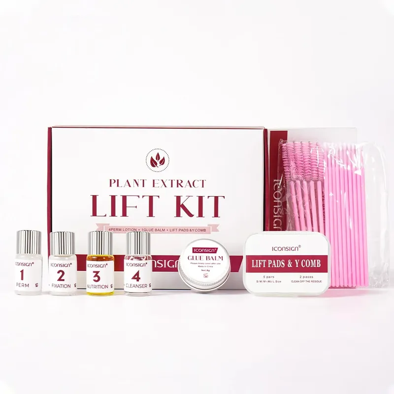 Lijm Balsem Lash Lift Kit Cysteamine Professionele Wimper Houden 90 Dagen Krullend Lifting Beaty Gift Kits Makeup Tools Sets — image 2