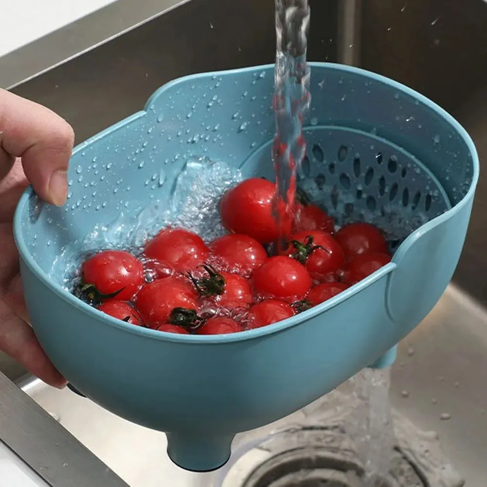 Panier de vidange en forme d'éléphant pour évier, panier de lavage de fruits et légumes, égouttoir suspendu, accessoires de rangement de cuisine polyvalents — image 4