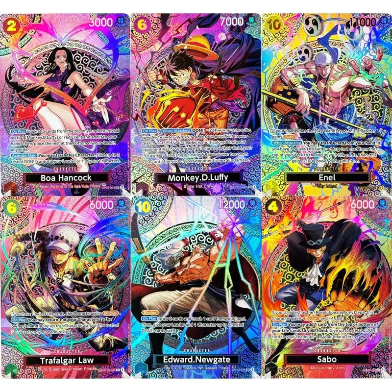 Pełny zestaw jednoczęściowa gra karciana SP rzadka karta kompletna kolekcja wysokiej jakości replika DIY Anime folia karta proxy [angielski/japoński]