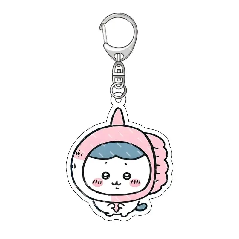 jiyi Pendant Anime Comic Acrylic Peripheral Keychain Hachiware Usagi Cute Pendant Bag Hanging Dekorasyon na Dekorasyon — image 22