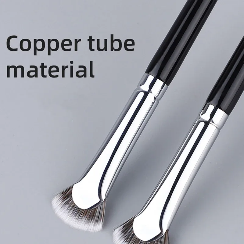 1Pcs Small Flat Head Fan Mascara Brush Makeup Brush Eyelash Lash Brush Cosmetic Tools Makeup Brushes And Tools — image 5
