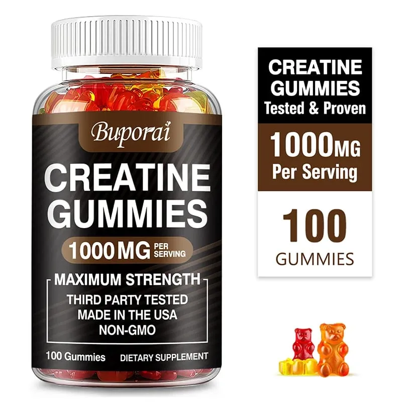 Kreatin-Monohydrat-Gummis – steigern die Energie, bauen Muskelmasse auf und verbessern die sportliche Leistung — image 2