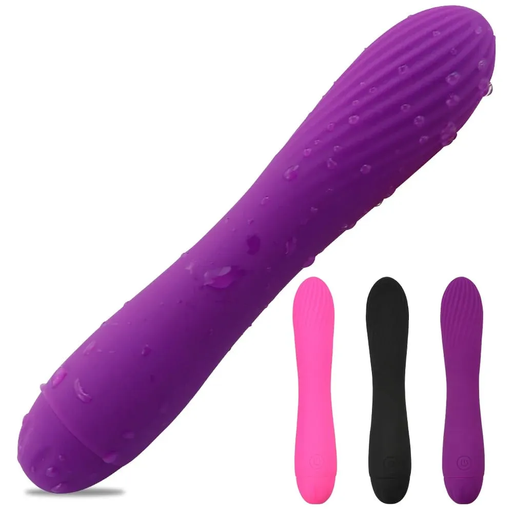 Kraftig Dildo Vibrator G Spot Klitoris Stimulator Finger Vibratorer Anal Massager Vagina Kvindelig Masturbator Sexlegetøj til Kvinder — image 1