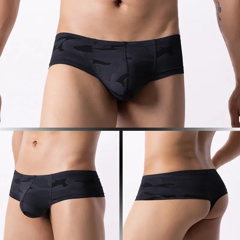 Men's Underwear Printed Boxers Shorts Soft Underpants U Convex Calzoncillos Hombre Panties — image 1