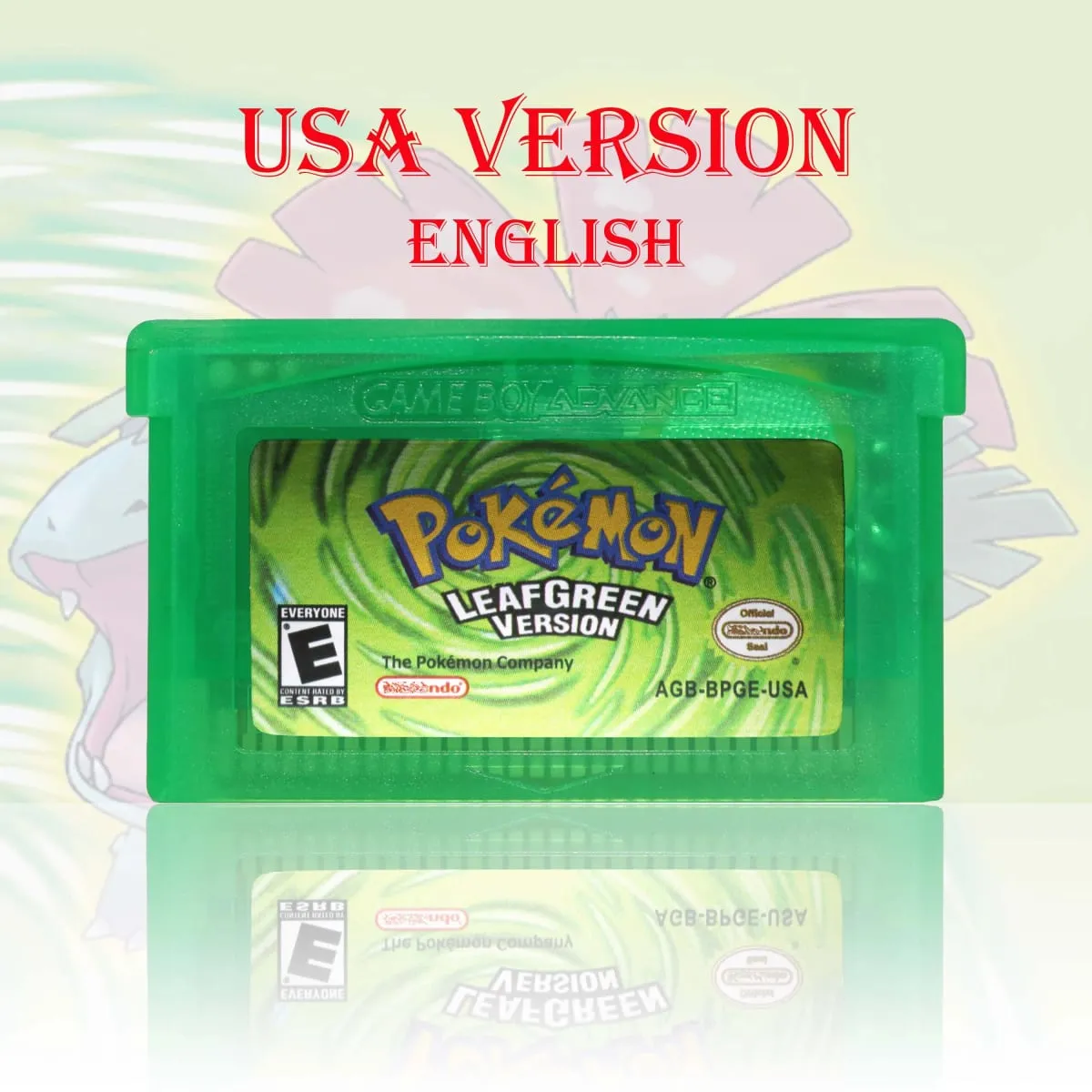GBC/GBA Versione USA Pokemon Blu/Cristallo/Smeraldo/Rosso Fuoco/Verde Foglia Cartuccia di Gioco Scheda per videogiochi di Alta Qualità con Batteria — image 14