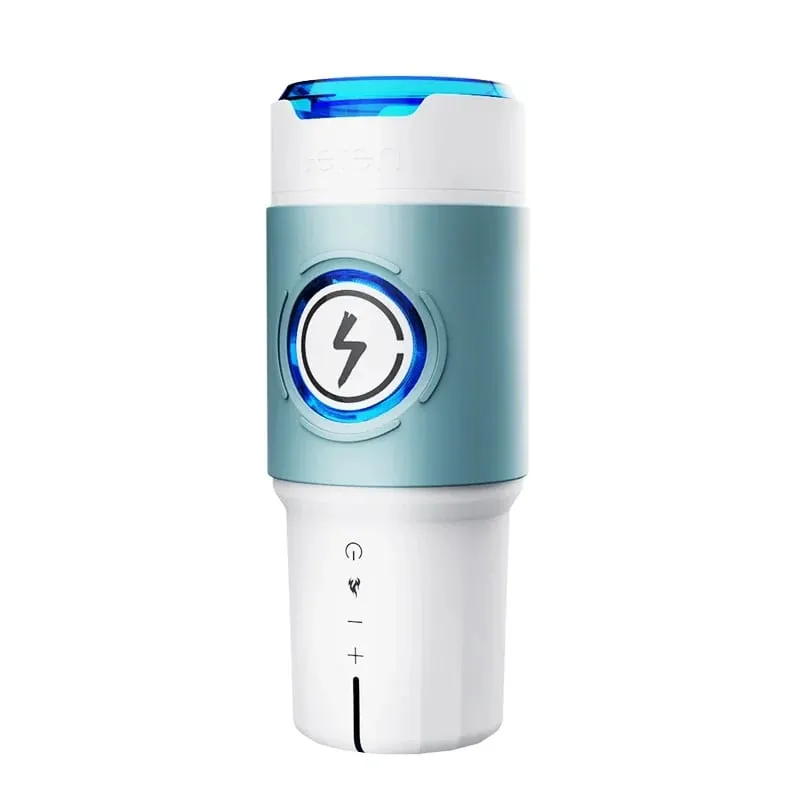 Leten Quite และ Power เครื่องทำความร้อนอัตโนมัติชาย Masturbator คัพไฟฟ้า Stroker พร้อมผู้ถือโทรศัพท์ร้อนของเล่นสำหรับผู้ใหญ่ — image 7