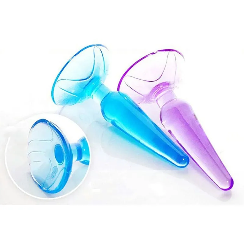 Soft Sucker Anal Teaser Comfort Plug Patkové zátky Basic Bullet Vagina Sex Toy Explore Ass Play Women Muž stimulující orgastický efekt