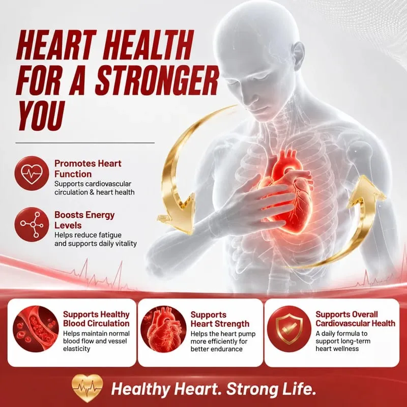Yimiduk Premium CoQ10 500mg Supplement for Heart Function Fertility & Overall Cellular Vitality Skin Health & Immune Defense
