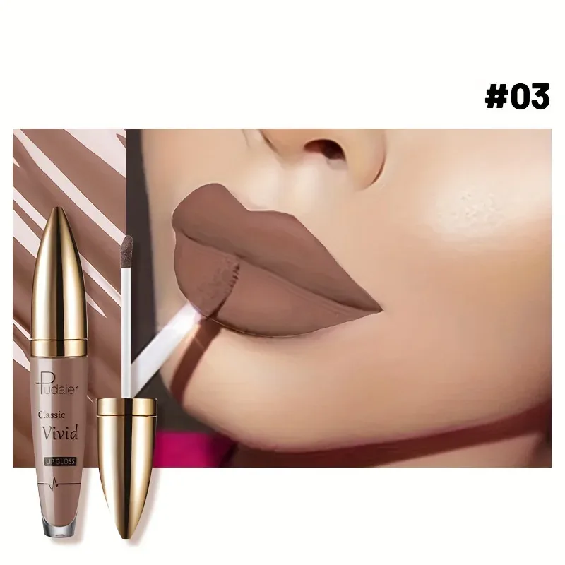 Smalto labbra opaco ad alta pigmentazione - Rossetto liquido a lunga tenuta a prova di sbavature Regali per San Valentino Regalo per la festa della donna
