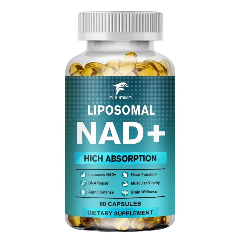 NAD Capsules อาหารเสริม Liposomal NAD+ อาหารเสริม - การป้องกันริ้วรอยแห่งวัย พลังงานเซลล์ การทำงานของหัวใจและสมอง — image 8