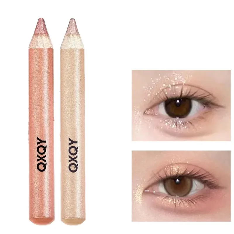 1/2/4 pezzi Shimmer Aegyo Sal Eye Liner Matita Sotto gli occhi Evidenziatore Glitter Rosa Ombretto Nude Champagne Contorno occhi Trucco — image 10