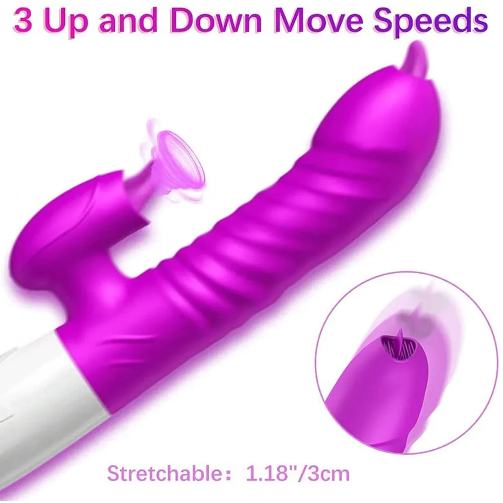 Godemiché vibrateur d'orgasme rapide pour femmes, vibrateur chauffant, stimulateur de point G, Vibro femelle, ventouse de Clitoris, jouet sexuel pour adulte — image 5