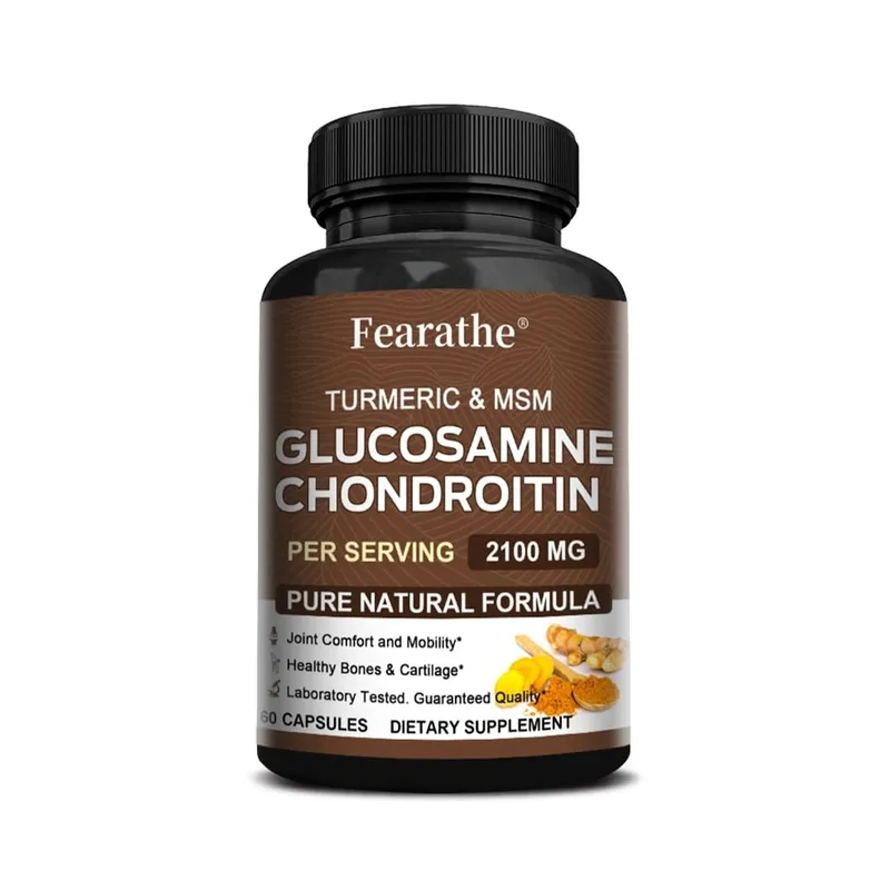 Glucosamine Chondroitin MSM – Joint Support Supplement for Women and Men with Glucosamine Sulfate for Cartilage and Flexibility — image 8