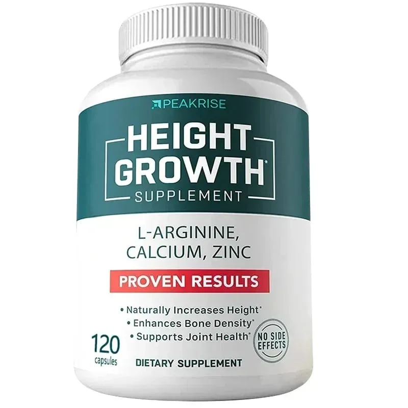 Calcium Vitamin D3 Zinc Increase Complement Promote Bone Growth and Health Increase Height for Adults and Kids