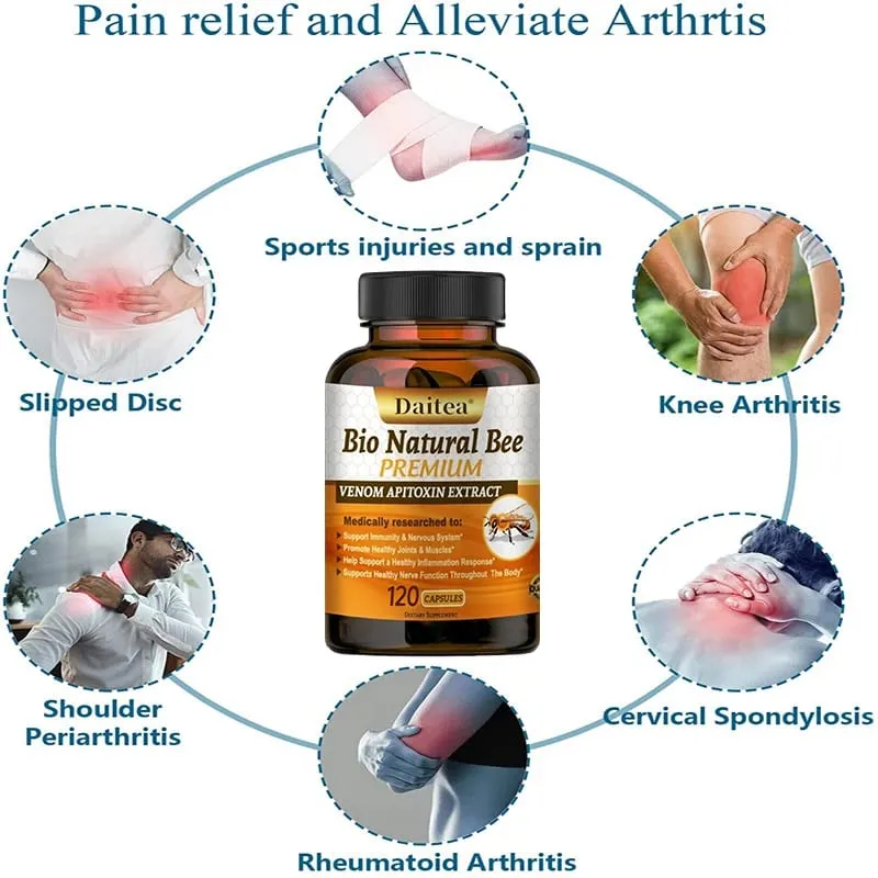 Daitea Joint Pain Capsules - Support Arthritis Sprains Knee Arthritis Shoulder Arthritis Rheumatoid Arthritis — image 5