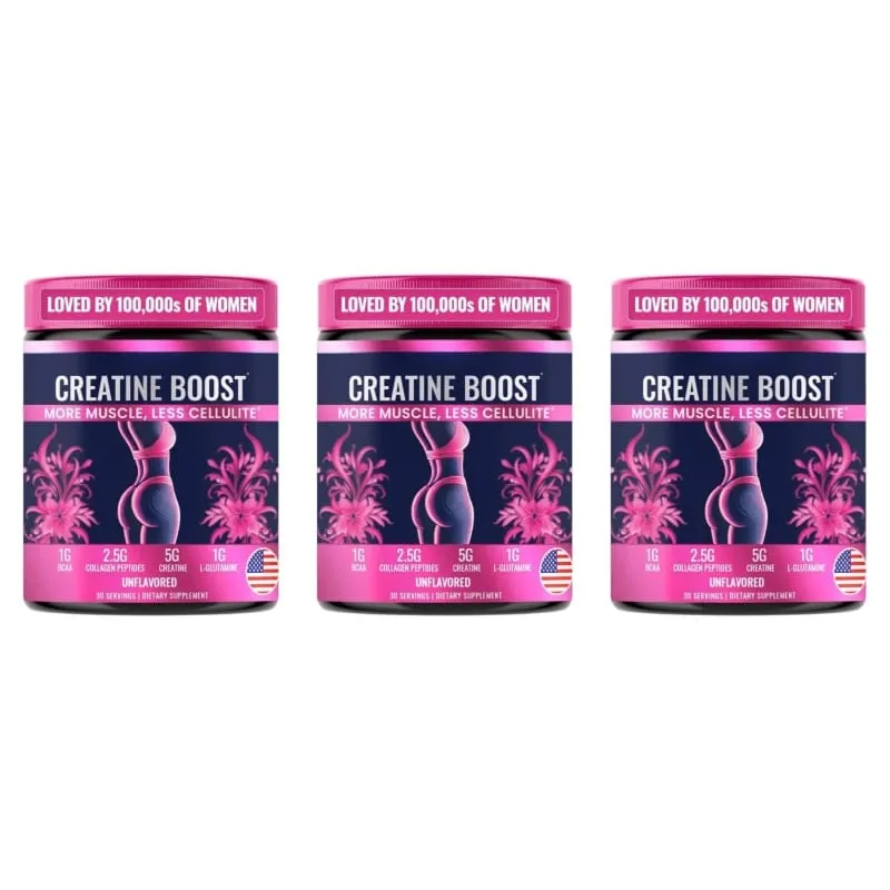 Muscle Development Post-Workout Recovery Elasticity Creatine for Women Booty Builder Supplement with Collagen & BCAA Supports — image 9