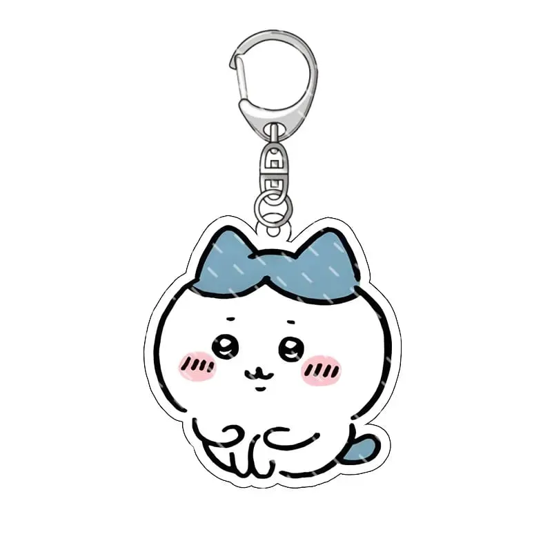 Yiji pendentif Anime bande dessinée acrylique périphérique porte-clés Hachiware Usagi mignon pendentif sac suspendu décoration décoration — image 8