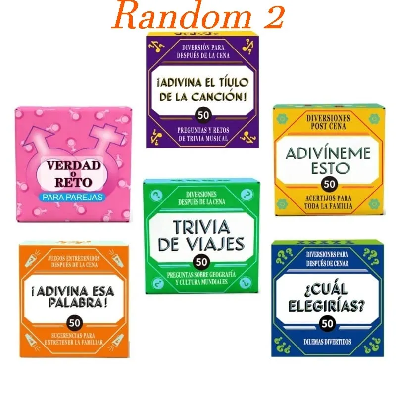 Spanish Afterdinner Amusements Board Game Entertainment Card Family Gathering Game Card Games — image 13