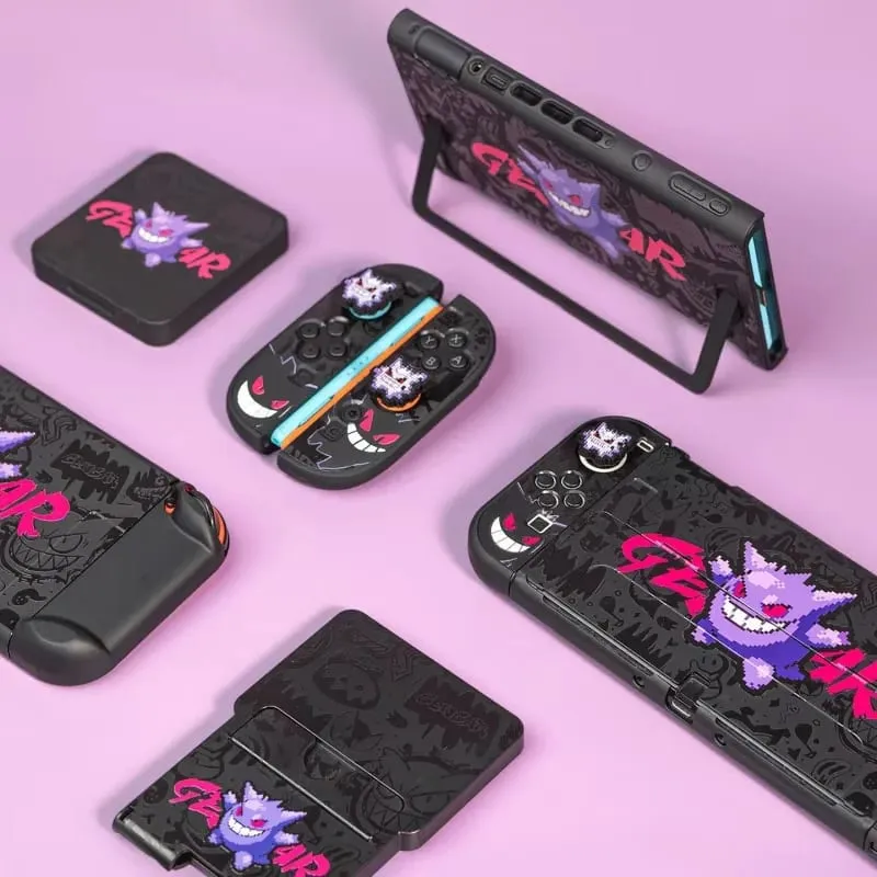 Étui de support Pokemon Gengar pour Nitendo Switch 2, support de poignée amovible, couvercle de protection, capuchon de poignée, accessoires de jeu — image 4