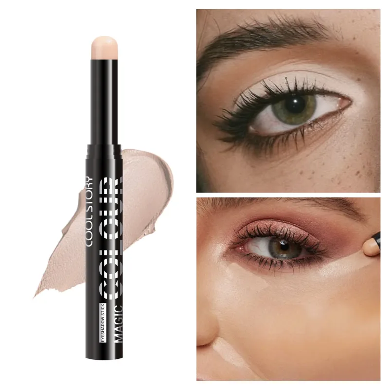 2 en 1 fard à paupières rouge à lèvres bâton crayon imperméable paillettes éclaircir mat ombre à paupières maquillage Pigment fard à paupières stylo — image 22