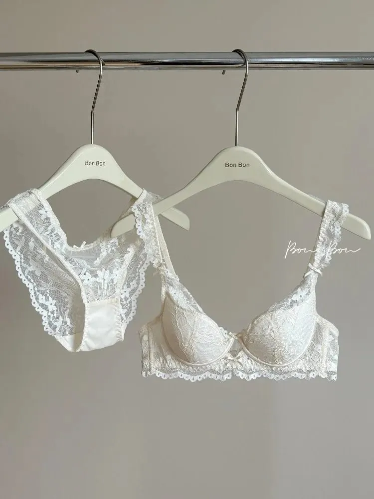 Sexy Spitzen-Push-up-BH für einen größeren Look, Minimizer, schlankmachender Bügel, Unterstützung, seitliches Fett, kein Durchhängen, Stahlring, Übergröße — image 1